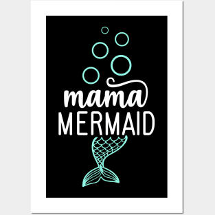 Mama Mermaid Posters and Art